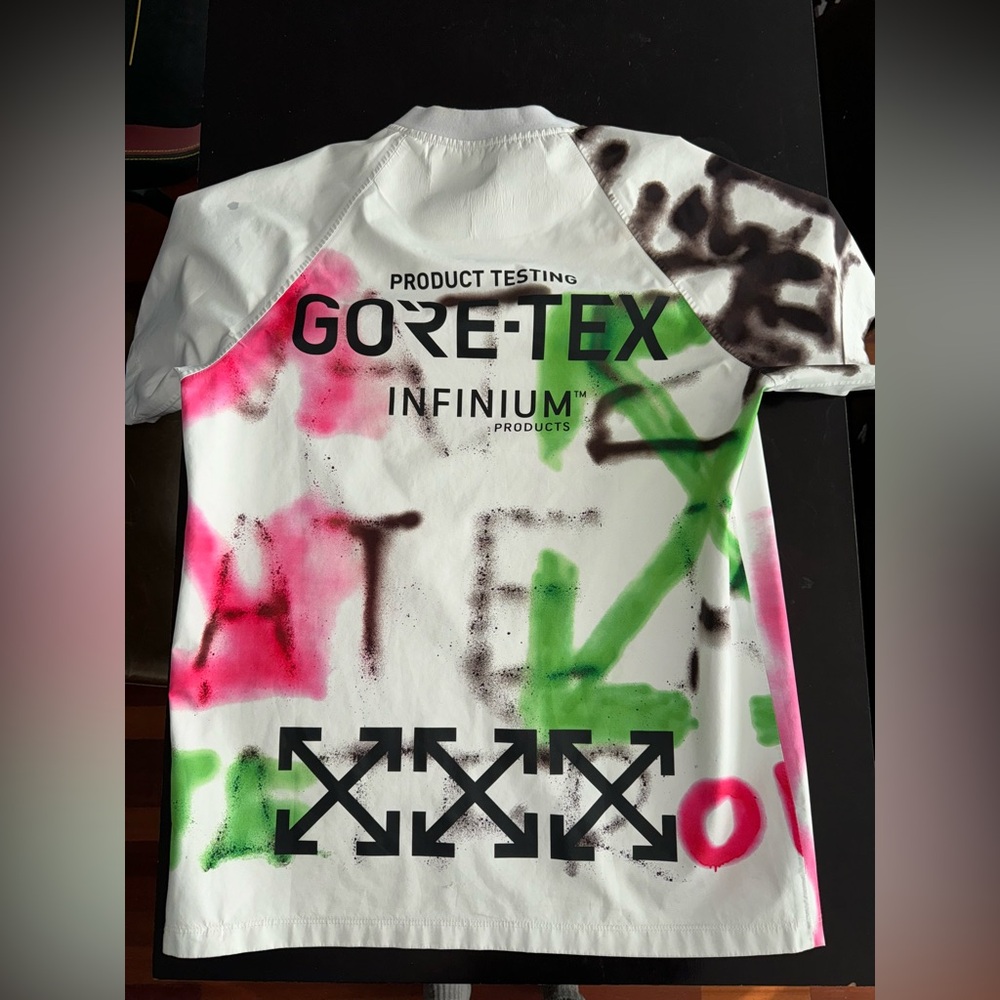 Off-White x GORE-TEX Infinium Graffiti Print Shirt (Medium)